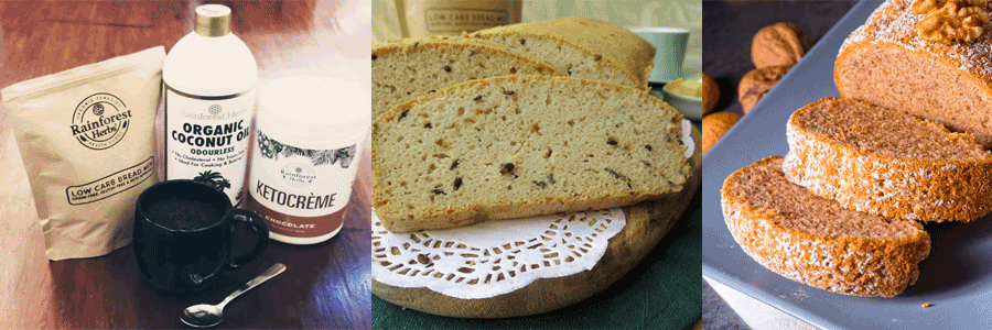 Keto Bread & Cake Recipes