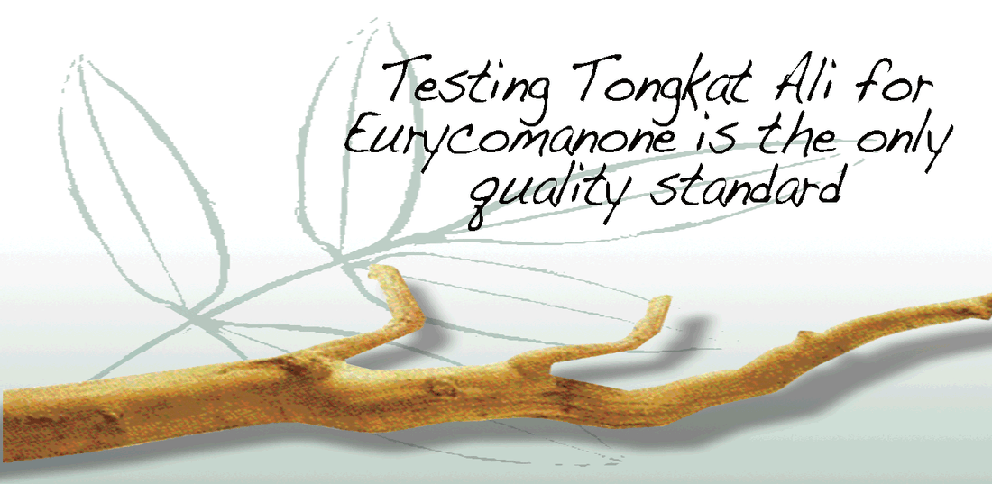 Tongkat Ali Quality Testing & Eurycomanone