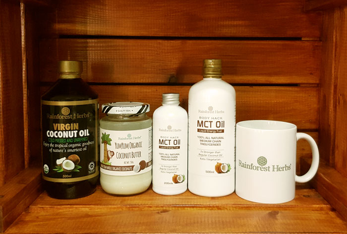Rainforest Herbs Bulletproof Coffee Starter Range