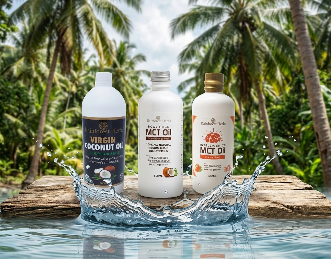 Coconut Power Trio | VCO + MCT Oil Bundle