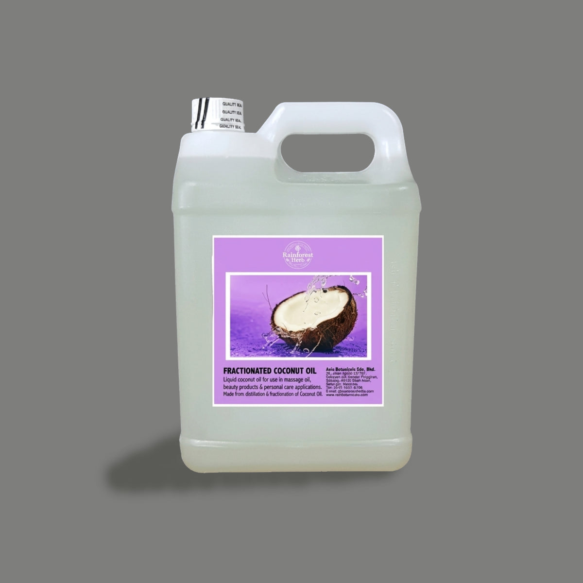 Fractionated Coconut Oil 5 litres