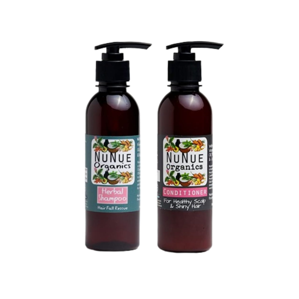 Nunue Organics Herbal Shampoo & Conditioner (SET)