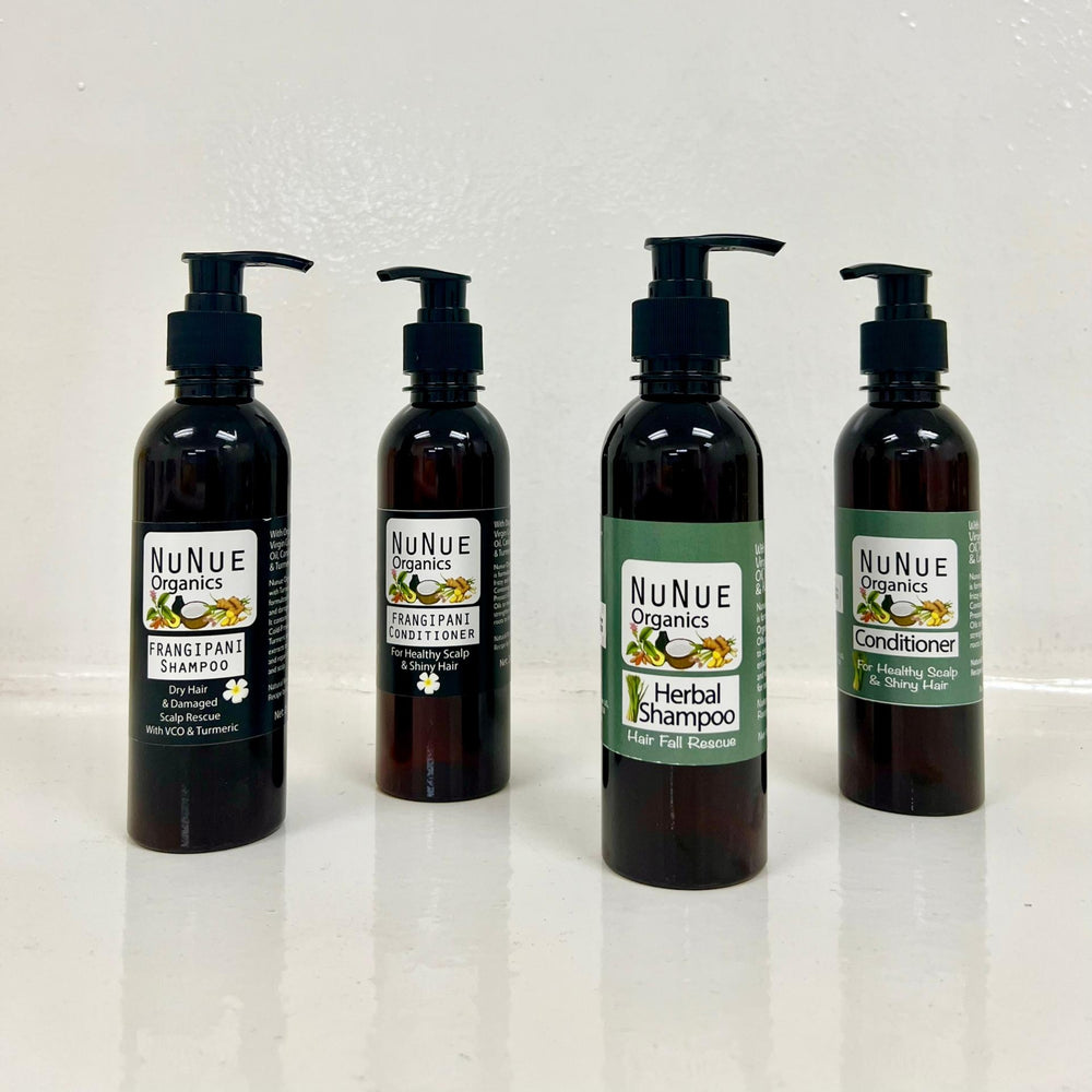 Nunue Organics Herbal Frangipani Shampoo & Conditioner (SET)