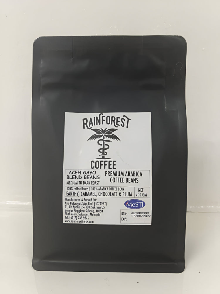 Premium Arabica Gayo Coffee | Blend Beans - Medium to Dark Roast