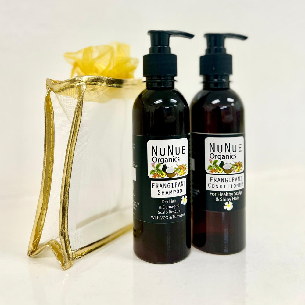 Nunue Organics Herbal Frangipani Shampoo & Conditioner (SET)