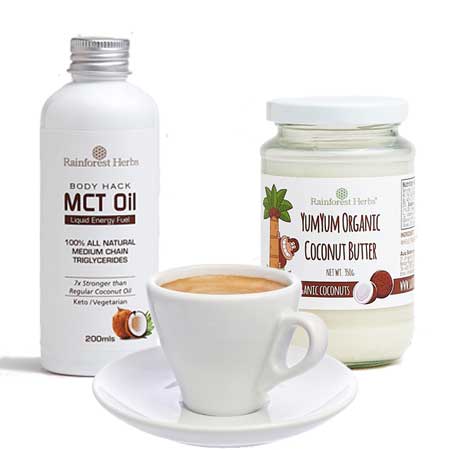 Bulletproof Coffee MCT Oil Starter Pack @ Rainforest Herbs Malaysia