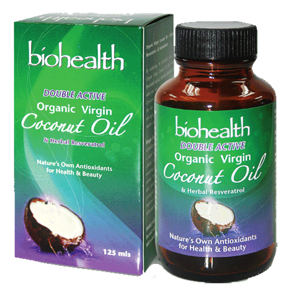 Double Active Virgin Coconut Oil - Rainforest Herbs