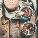 Kek Kelapa Coklat dengan Campuran Roti Keto Rendah Karbo