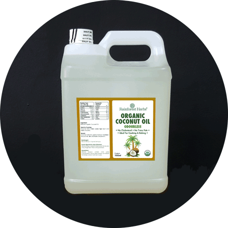 Organic Odourless Coconut Oil 5 litres