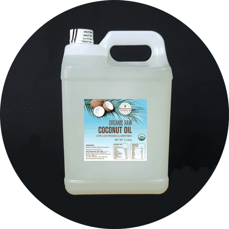 Organic Raw Coconut Oil 5 Litres - Rainforest Herbs