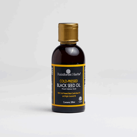 Minyak Habbatus Sauda ‘Cold Pressed’ - Rainforest Herbs