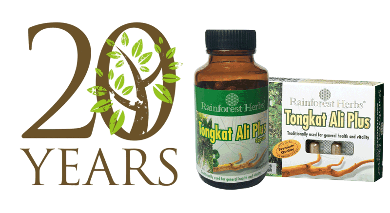 Tongkat Ali Plus 60 capsules - Rainforest Herbs
