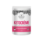 KetoCrème Collagen Strawberry Powder 400gm